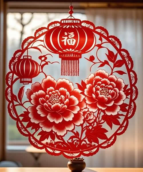 公主剪纸2